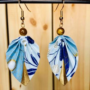 Feuilles Chakra & Origami - Œil de tigre