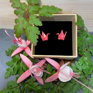 Puces Origami grues japonaises