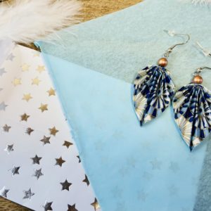 Emballage cadeau pour les bijoux - Etoiles argentées